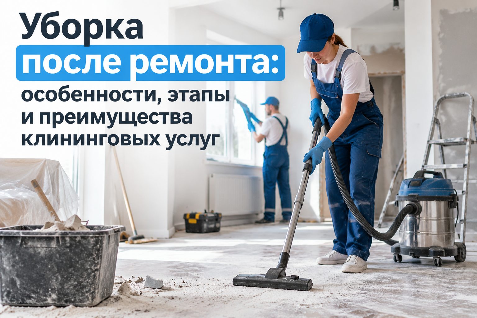 Уборка после ремонта