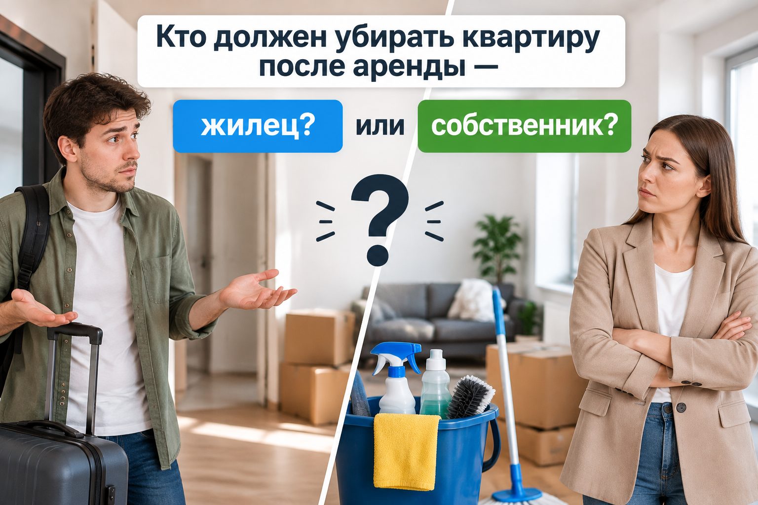 Кто должен убирать квартиру после аренды